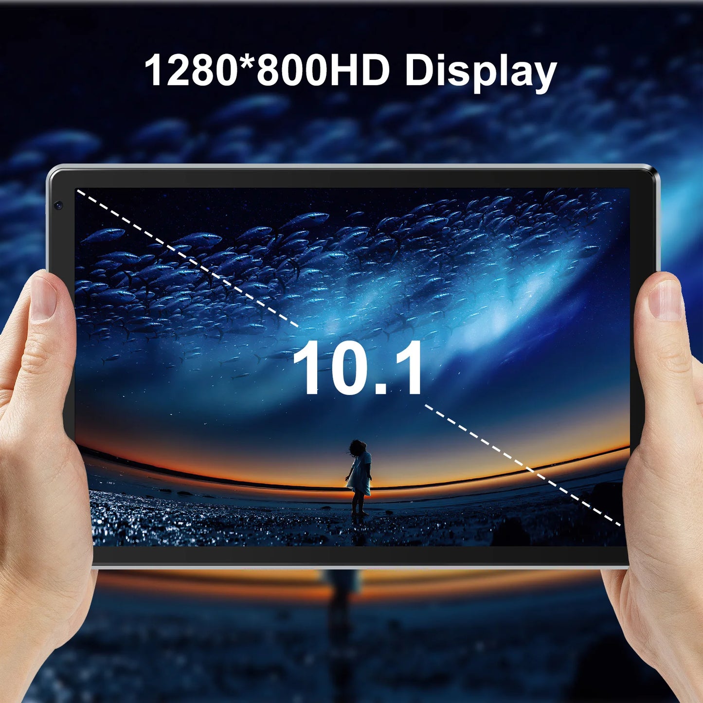 OC101 10.1 Inch Octa-Core Android 13 Tablet with 8GB RAM