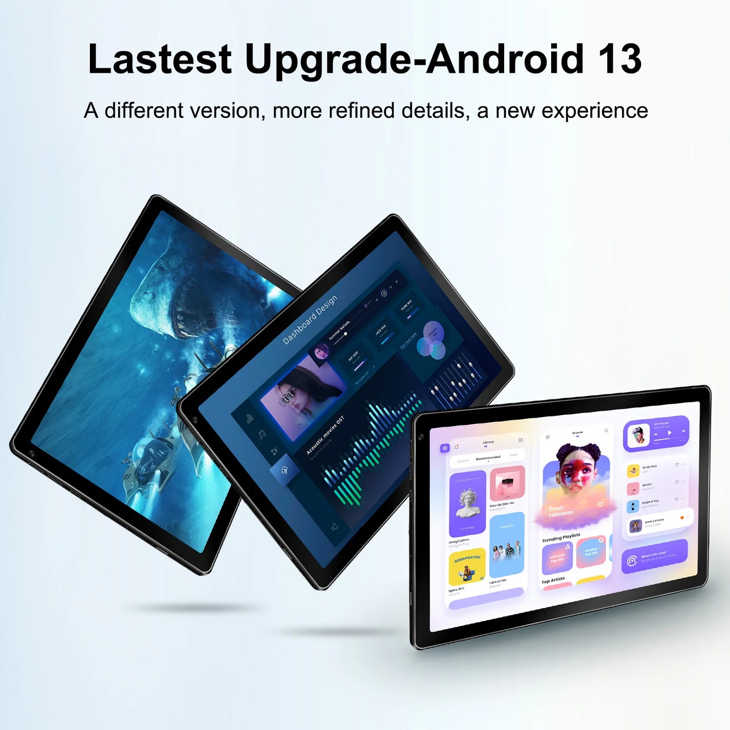 OC101 10.1 Inch Octa-Core Android 13 Tablet with 8GB RAM