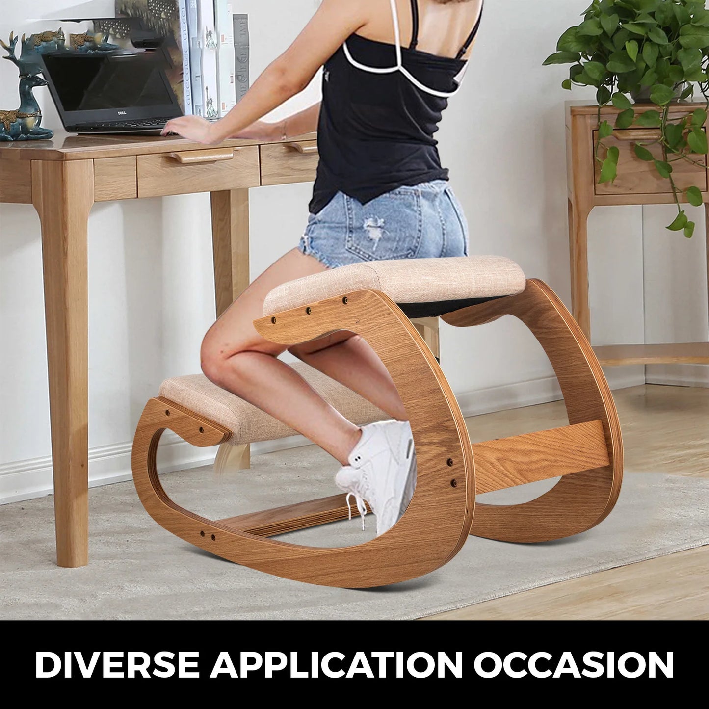 VEVOR Ergonomic Kneeling Chair With Thick Cushion - Antland Marketplace