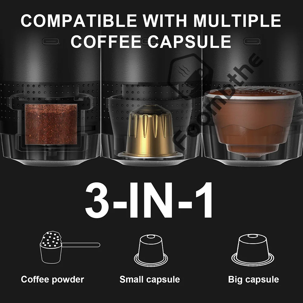 Wireless Portable Espresso Coffee Maker for Car and Home - Antland Marketplace