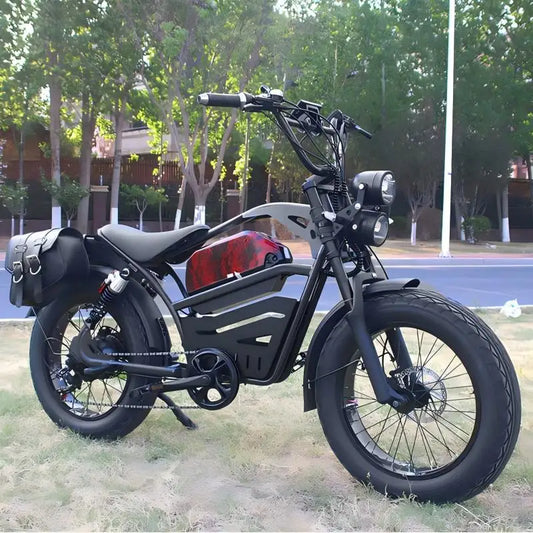 AKEZ Electric Bicycle 1500W 48V Fat Tire Mountain Bike - Antland Marketplace