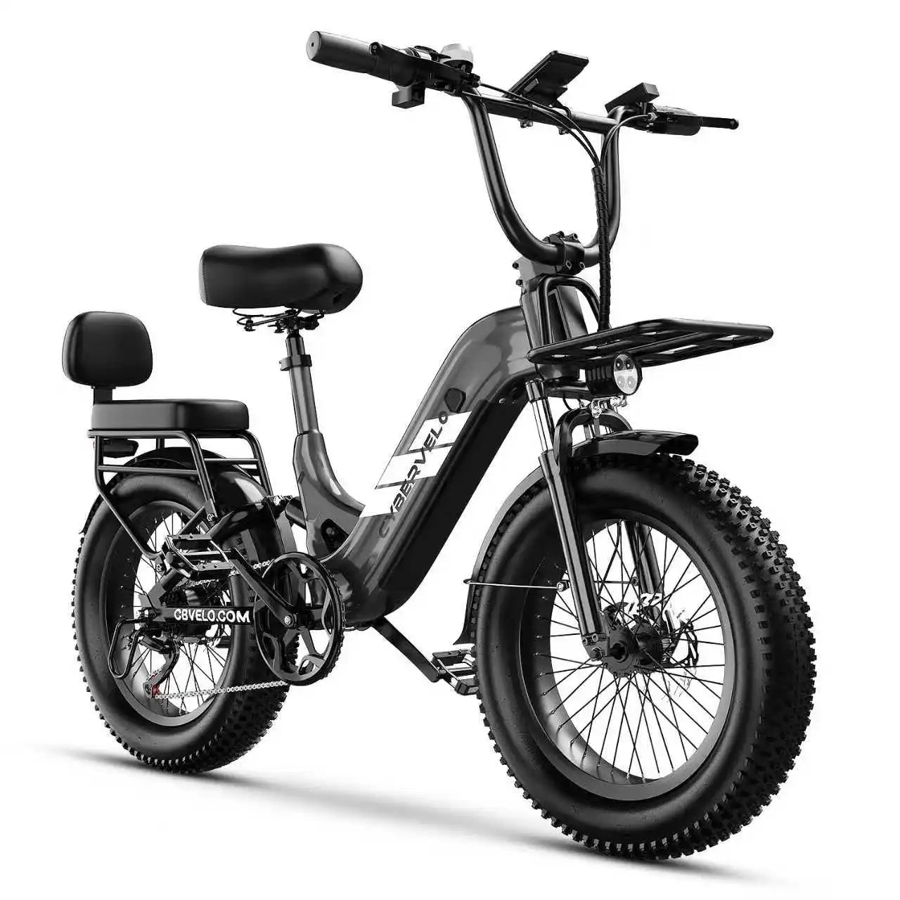 Cybervelo Step Through Electric Bike For Adults With 48V 20Ah Battery EK12