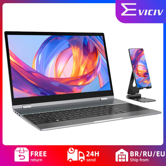 Eviciv 15.6 Inch Wireless Lapdock Monitor 1080P HDR