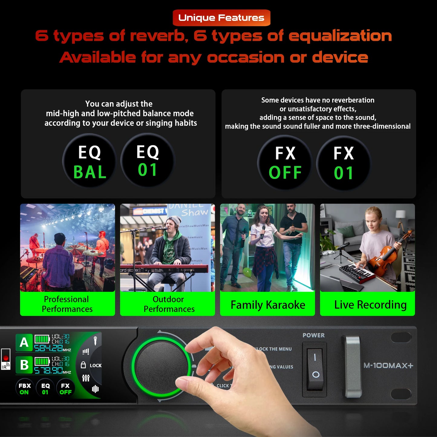 High-End Wireless Microphone with True Diversity Performance - Antland Marketplace