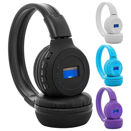 Noise Cancelling Bluetooth Headphones with TF Card Support
