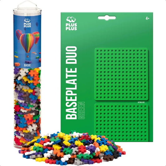 Plus Plus 240 Piece Interlocking Building Blocks Open Ended