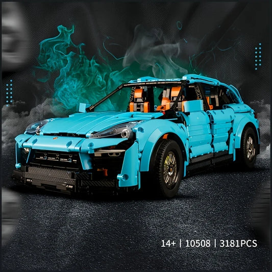 Sports Car Series High Difficulty Racing Building Blocks