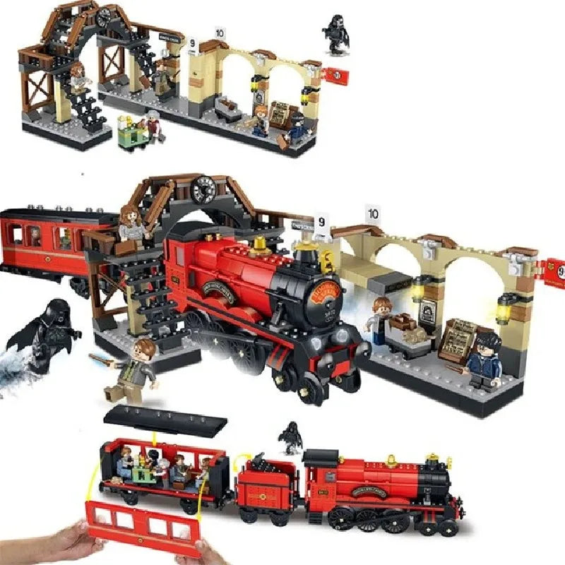 Magic Movie Express Train 801 Pieces Compatible With 75955