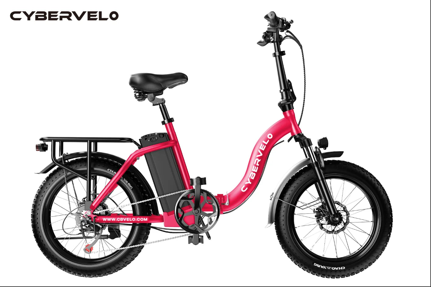 Cybervelo Mars700 1000W Folding Bike Removable Battery