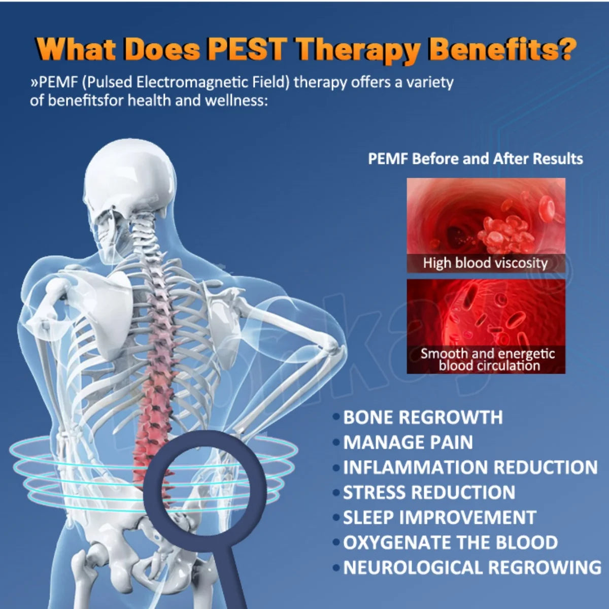 Pemf Magnetic Therapy Mat for Pain Relief and Recovery - Antland Marketplace