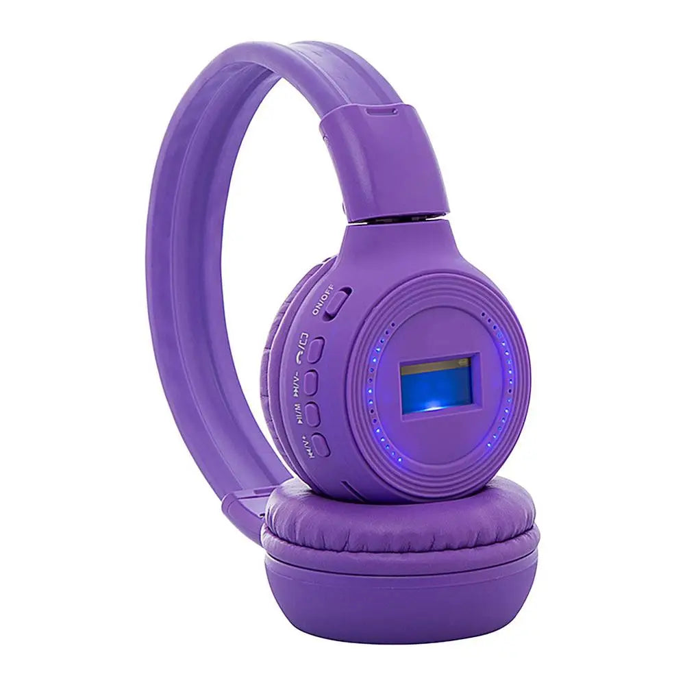 Noise Cancelling Bluetooth Headphones with TF Card Support