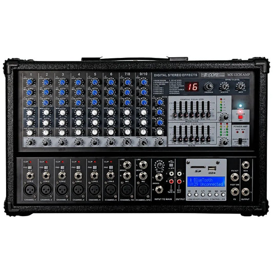 5Core 12 Channel Audio Mixer with Bluetooth and USB