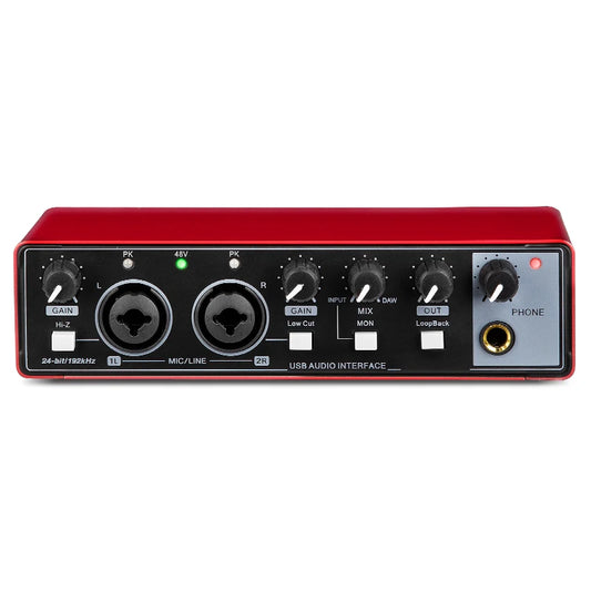 MD22 USB Audio Interface with 48V Phantom Power
