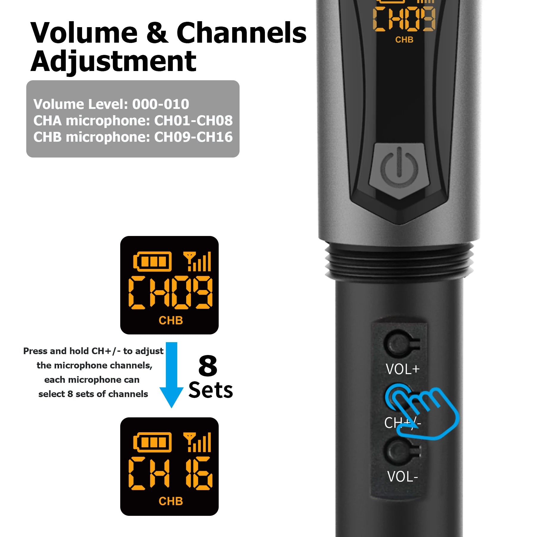 Aveek Wireless Karaoke Microphone Set for Parties 2 Packs - Antland Marketplace
