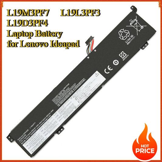 Lenovo Ideapad Battery L19M3PF7 L19L3PF3 45Wh Compatible