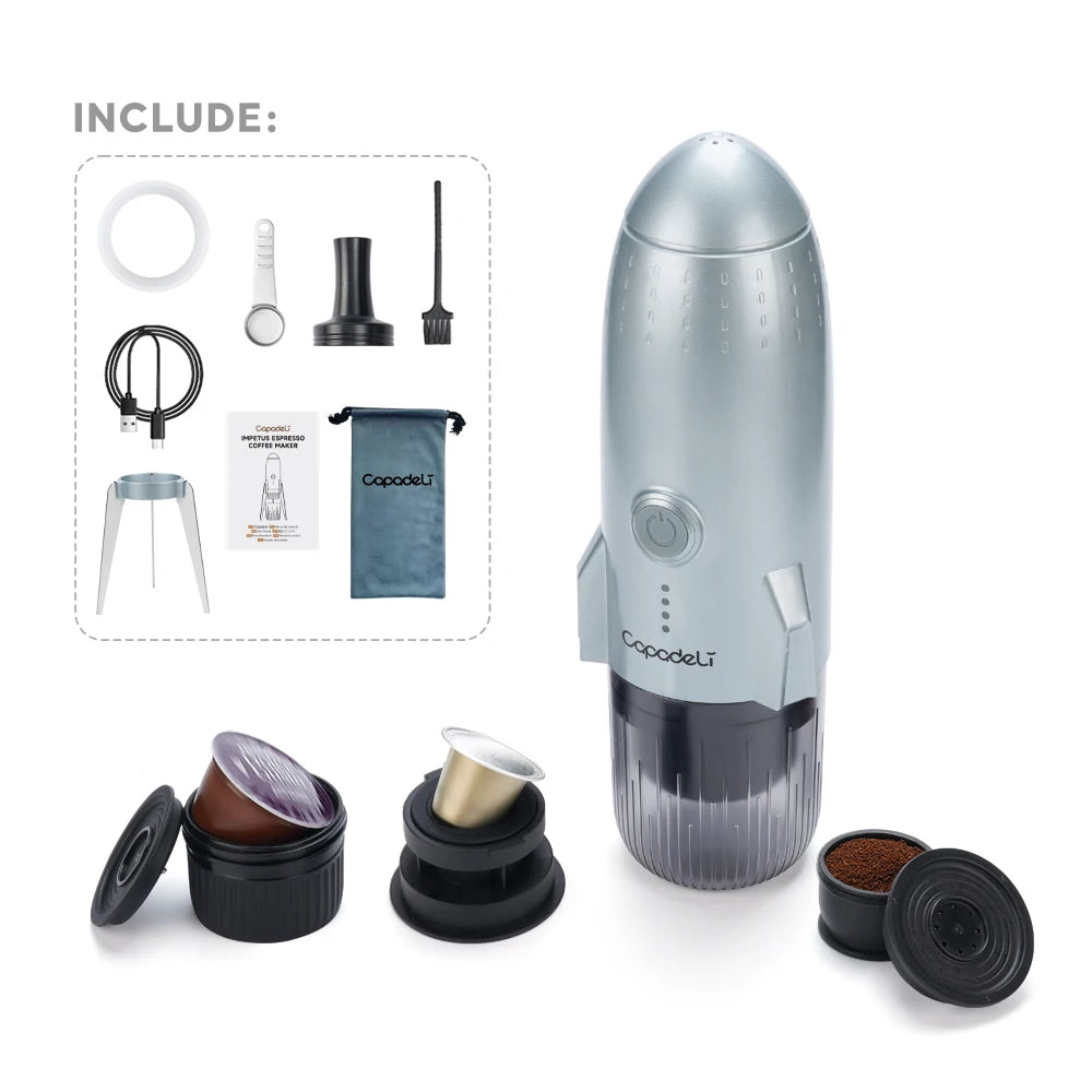 Portable Electric Espresso Maker for Travel and Camping - Antland Marketplace