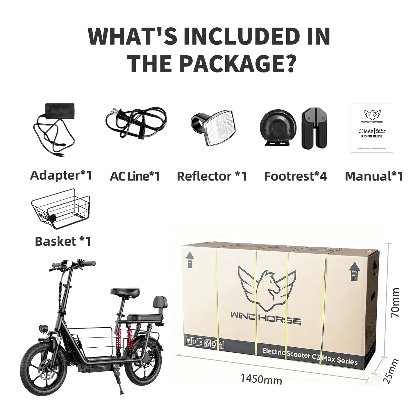 500W Peak Electric Scooter 14 Inch Wheel With Dual Brakes