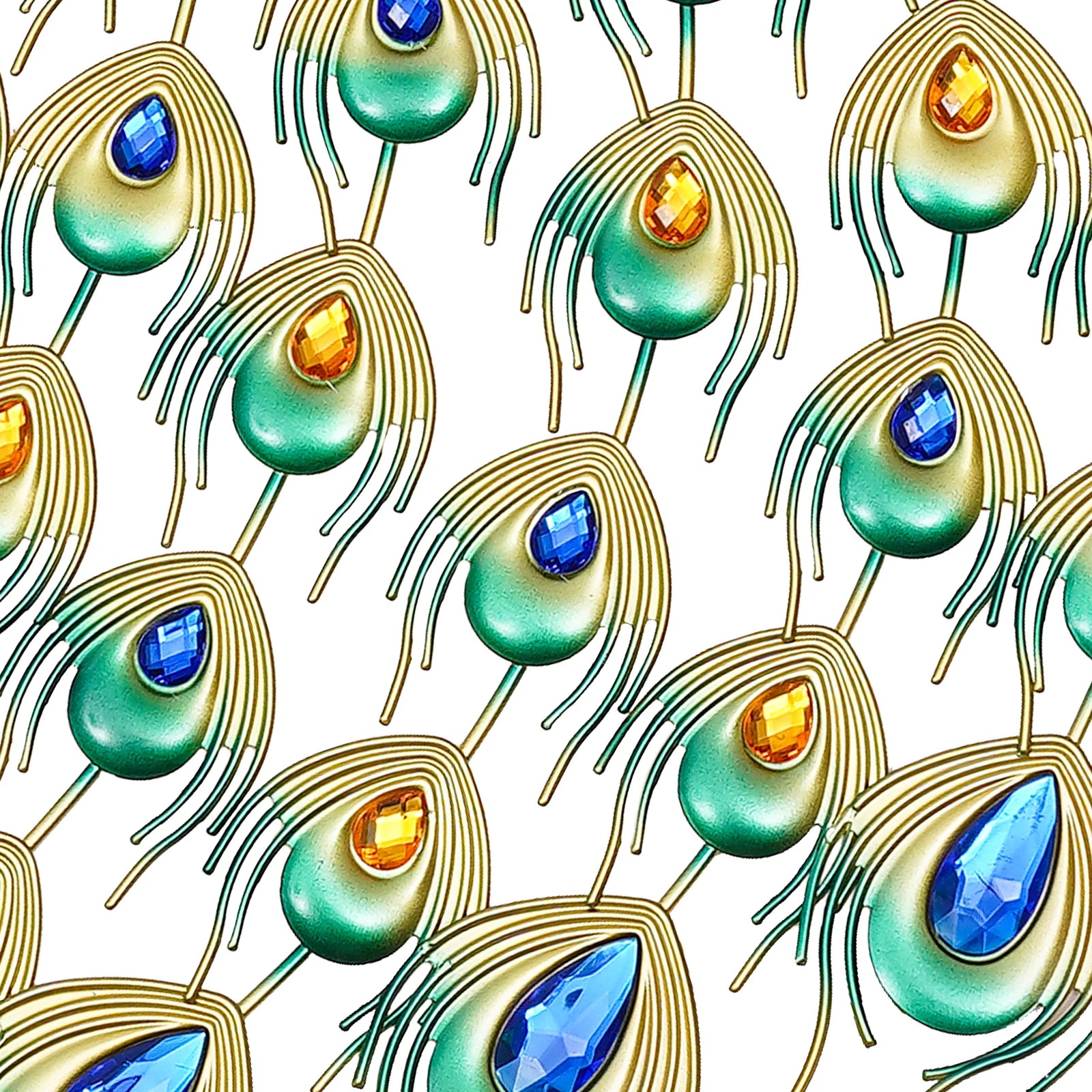3D European Style Peacock Wall Clock for Modern Decor - Antland Marketplace