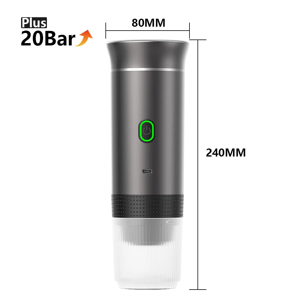 Wireless Portable Espresso Coffee Maker for Car and Home - Antland Marketplace
