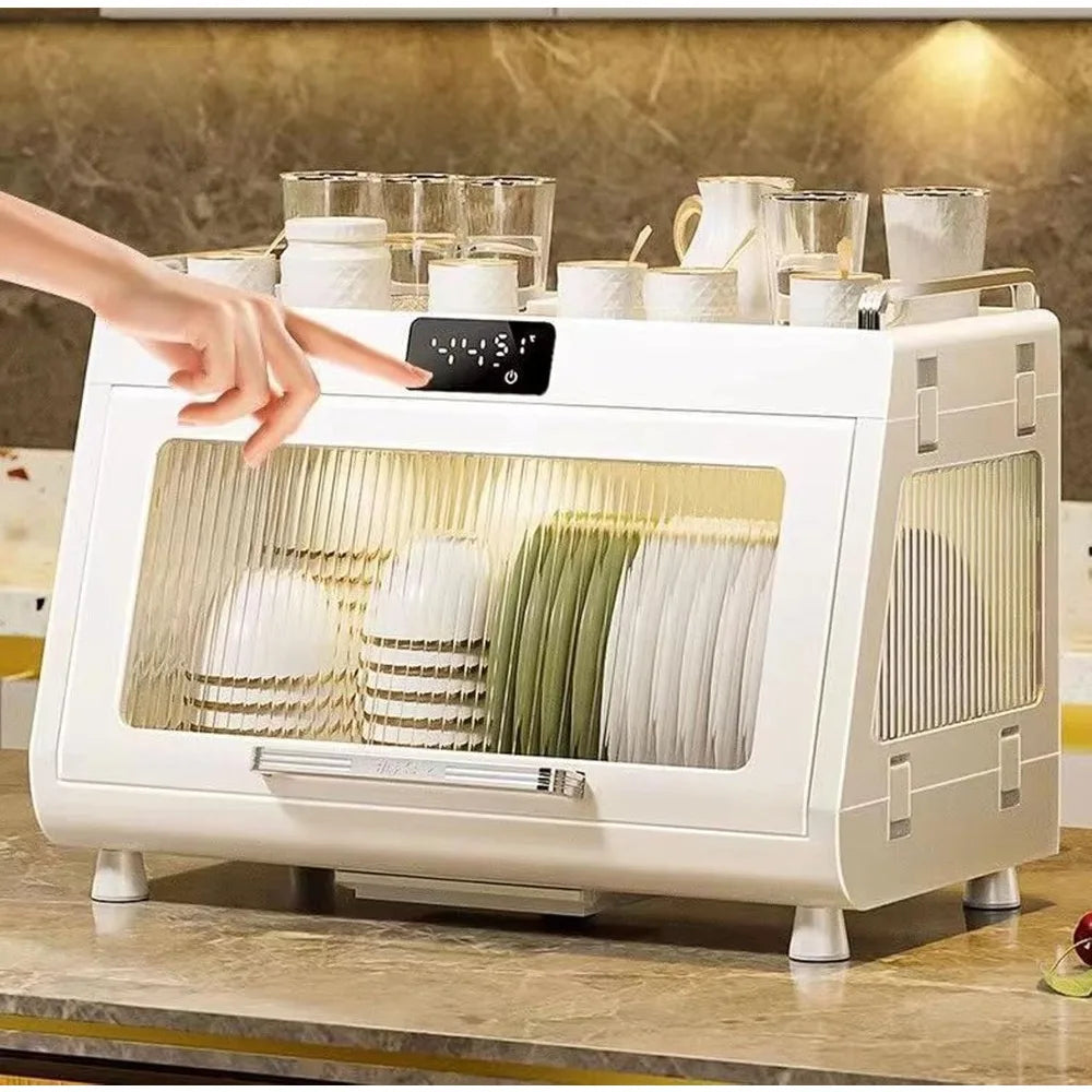 Dish Drying Rack And Drain Board With Lid Cover Kitchen