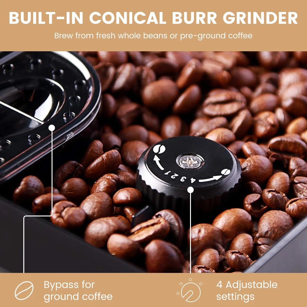 Mcilpoog M3 Automatic Espresso Machine with Milk Frother - Antland Marketplace