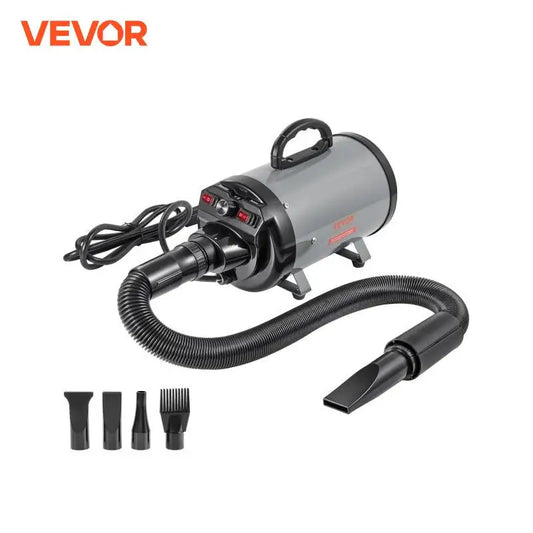 VEVOR 2000W Dog Blow Dryer with Adjustable Speed and Nozzles - Antland Marketplace