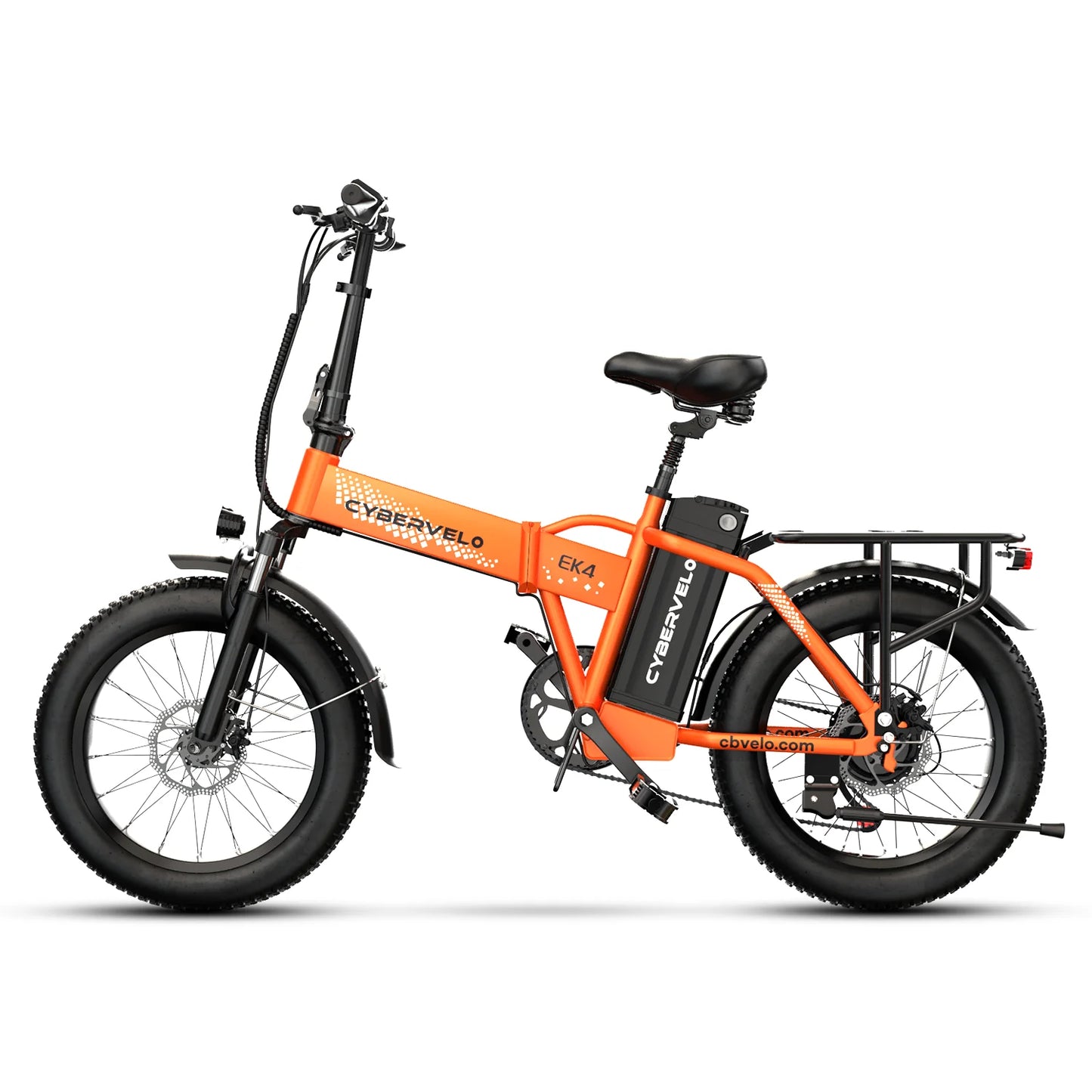 Cybervelo EK4 Electric Bicycle 48V 20.8Ah Long Range Off Road Foldable