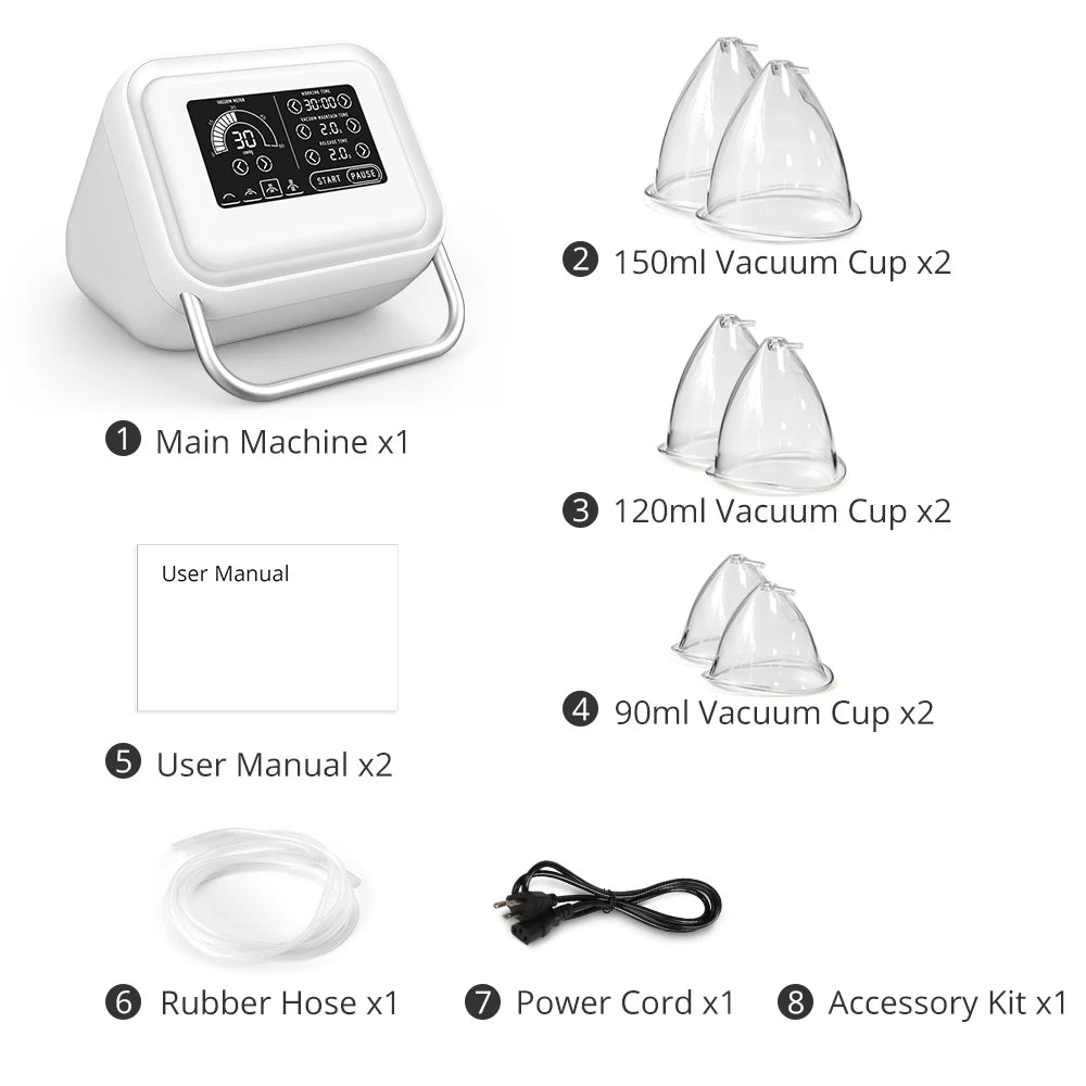 Vacuum Therapy Machine with Butt Lifting Cups Set - Antland Marketplace
