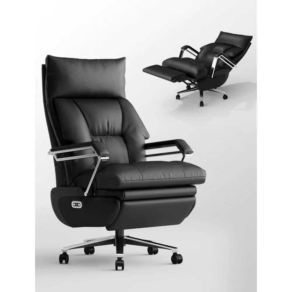 Dual Motor Executive Office Chair with Foot Rest and Recline - Antland Marketplace