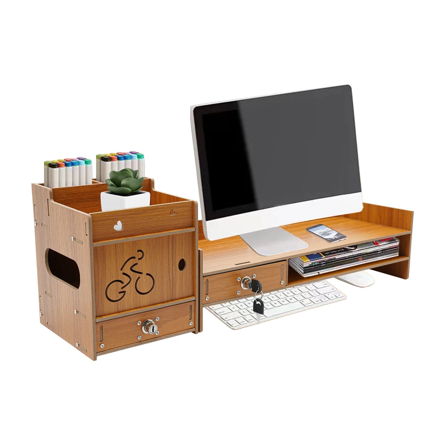 Adjustable Monitor Stand With Easy Installation Guide