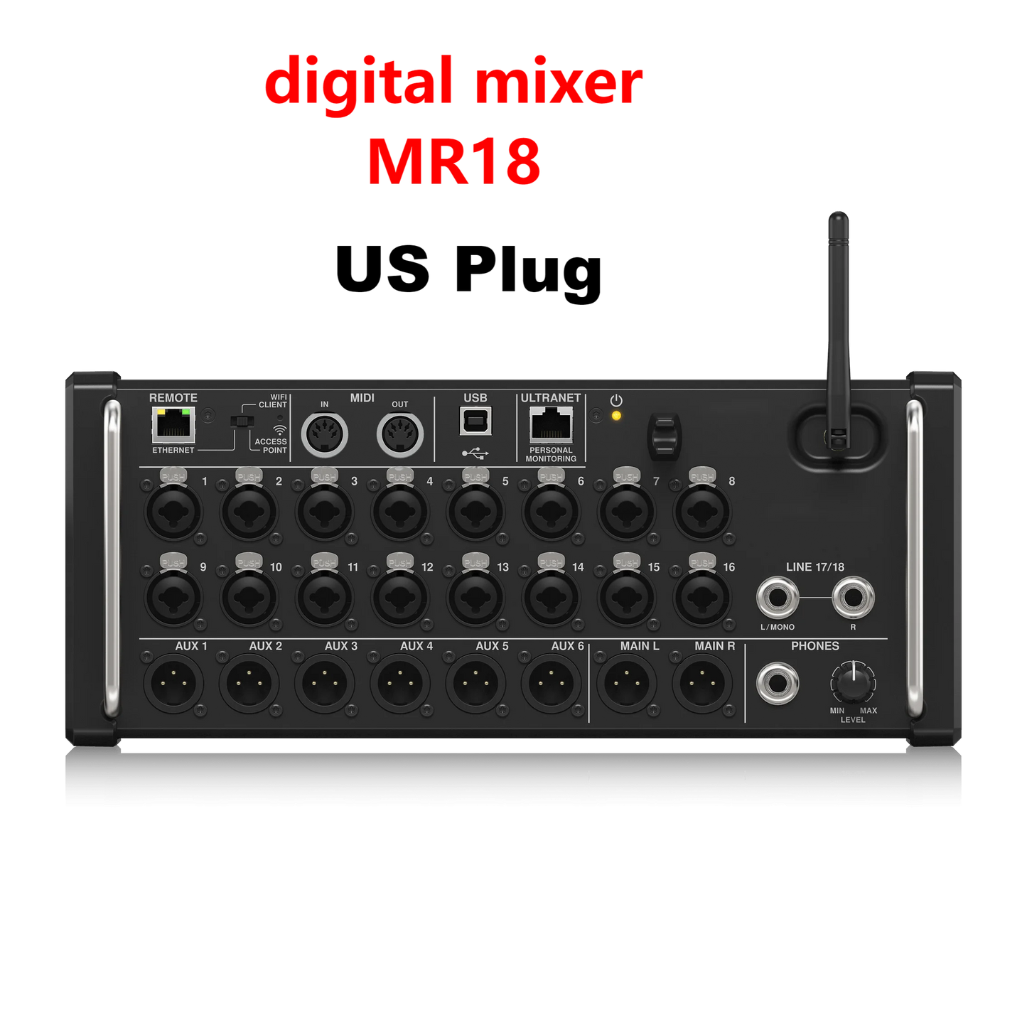 XR18 MR18 Rack Mount Digital Mixer With WiFi DSP USB
