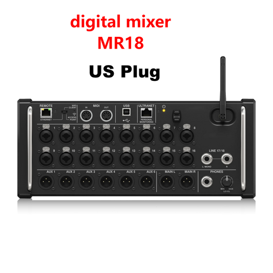 XR18 MR18 Rack Mount Digital Mixer With WiFi DSP USB