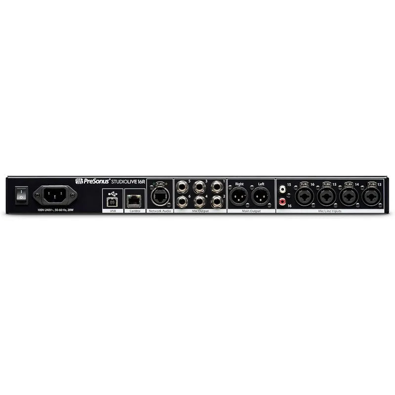 StudioLive 16R 18 Input Stage Box and Rack Mixer