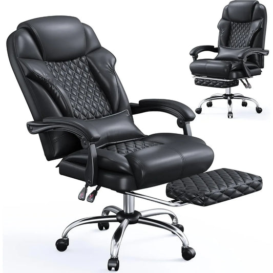 Ergonomic Office Chair with Footrest and Lumbar Support - Antland Marketplace