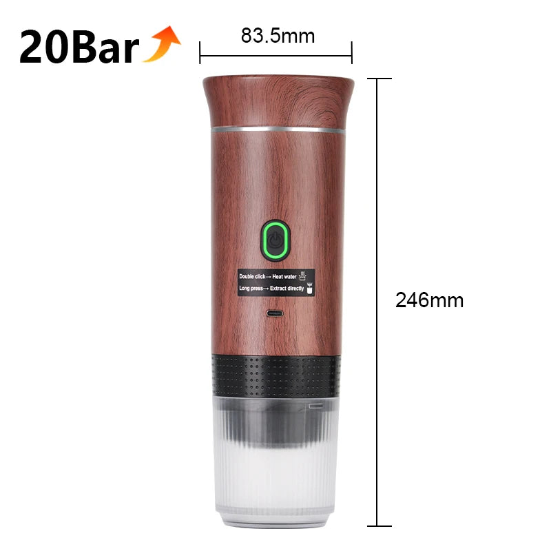 Wireless Portable Espresso Coffee Maker for Car and Home - Antland Marketplace