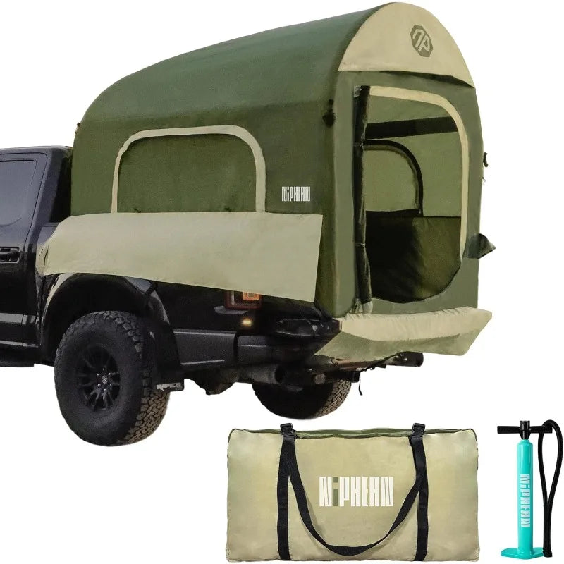 Truck Bed Tent 5.5 To 8 Feet Inflatable For Two Plus One