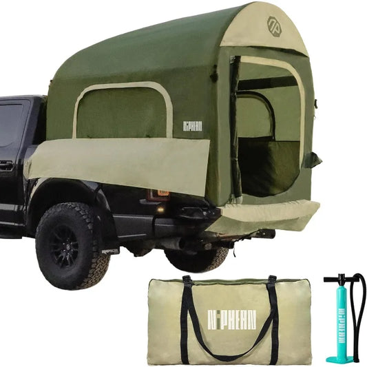 Truck Bed Tent 5.5 To 8 Feet Inflatable For Two Plus One