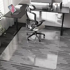 Carpet Desk Chair Mat 46 By 60 Non Slip Vinyl Studded Edges