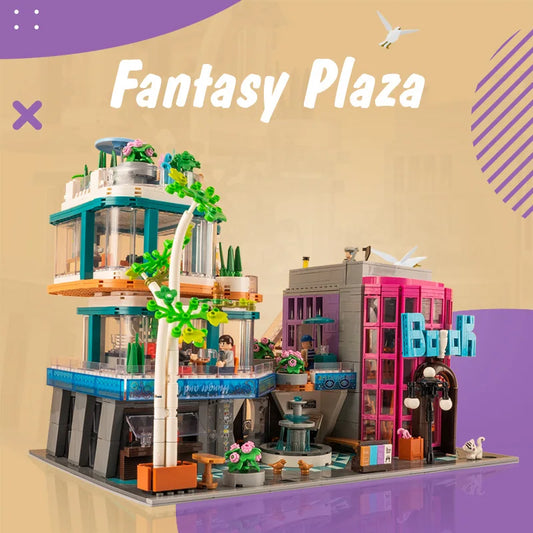 Street View Architecture Dream Square City Garden Blocks