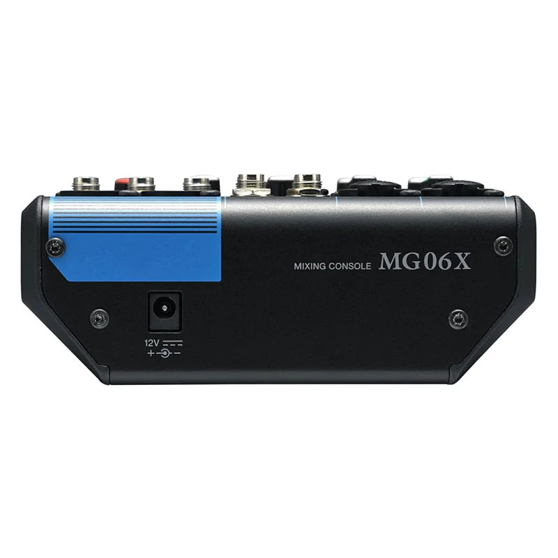 MG06XU Professional 6 Channel Audio Mixer with USB Interface