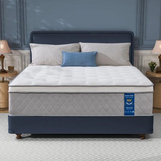 12 Inch Hybrid Full Mattress for Comfort and Support - Antland Marketplace