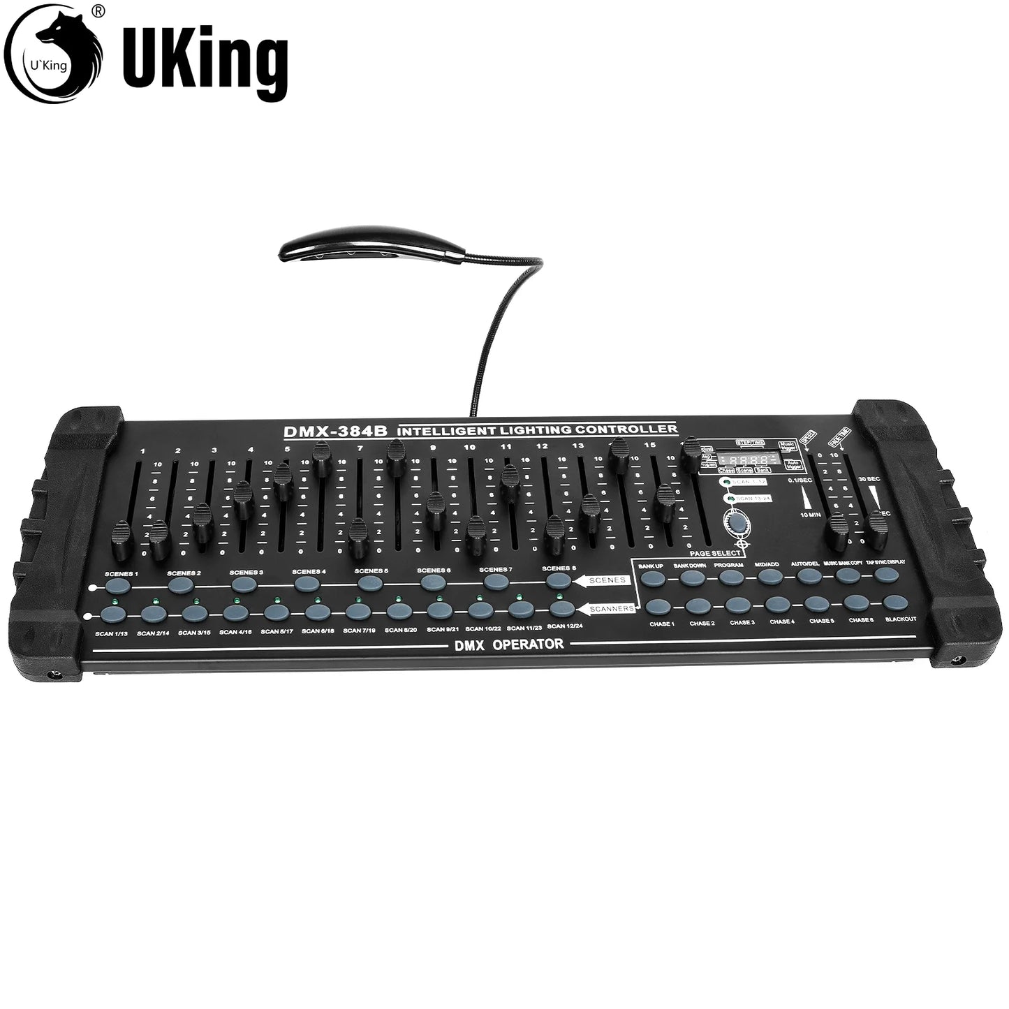 U'King DMX512 Intelligent Lighting Controller for Stage Events