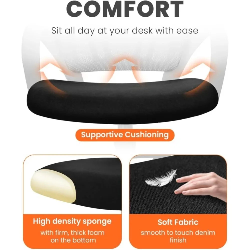 Ergonomic Mesh Office Chair with Lumbar Support and Comfort - Antland Marketplace