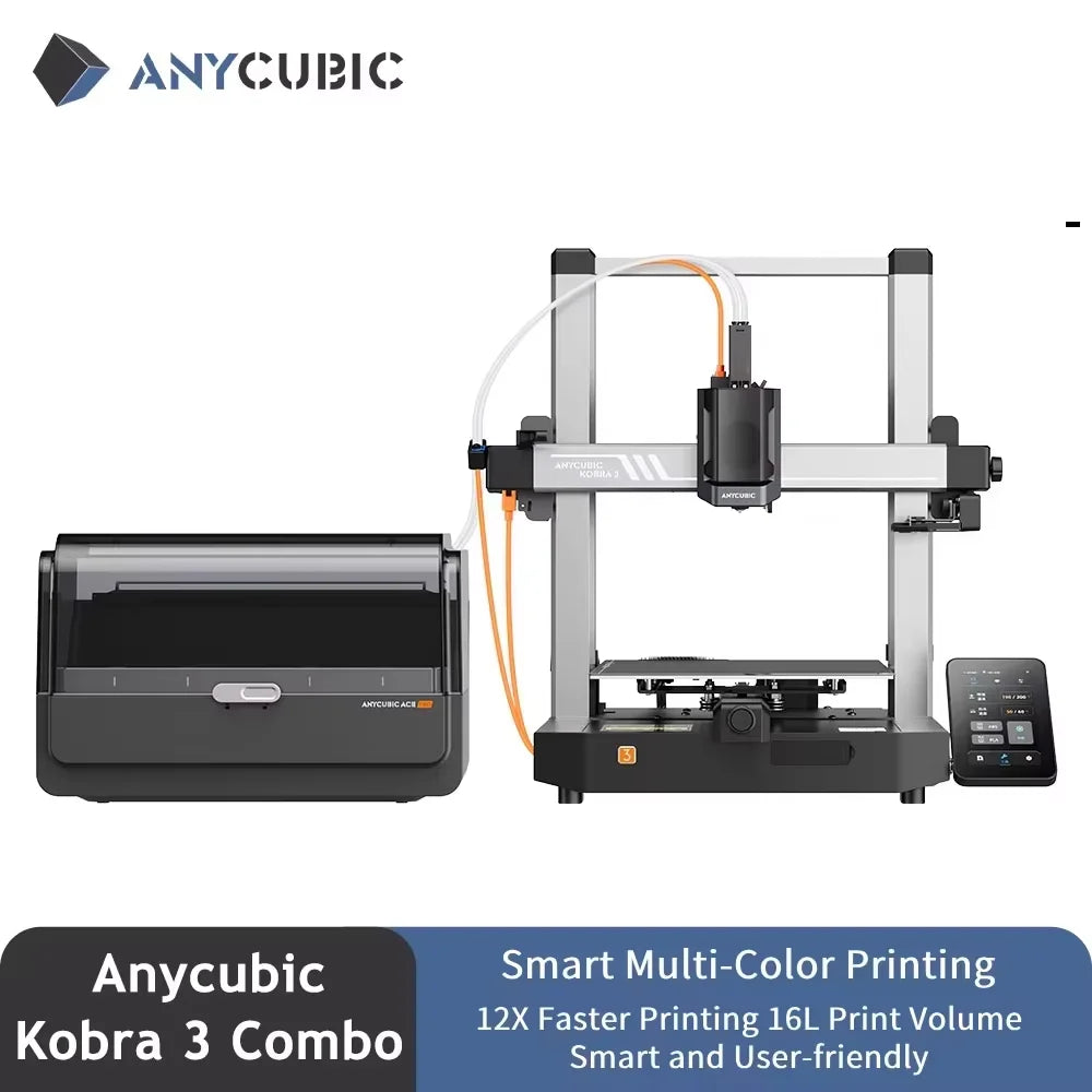 AnyCubic Kobra 3 Combo AE Version Multicolor FDM 3D Printer