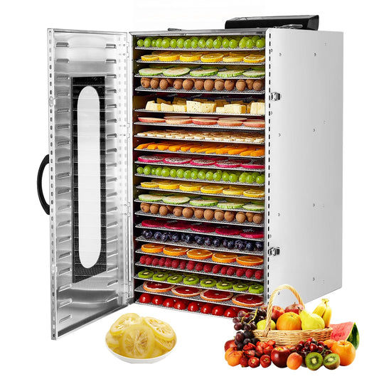 Commercial Stainless Steel Food Dehydrator 20 Tray 110V
