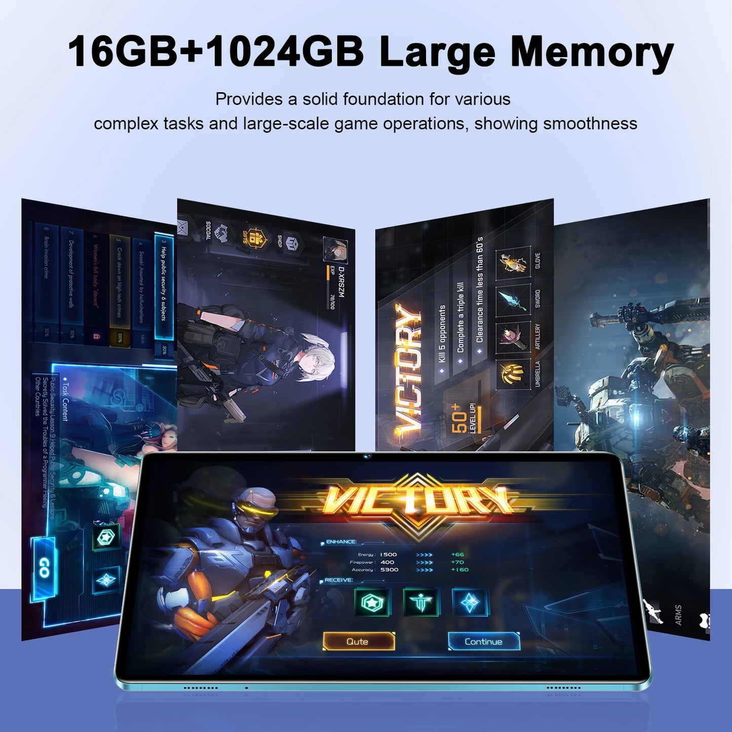 LenO Original Pad 8 Pro Tablet 10.1 Inch Android 13
