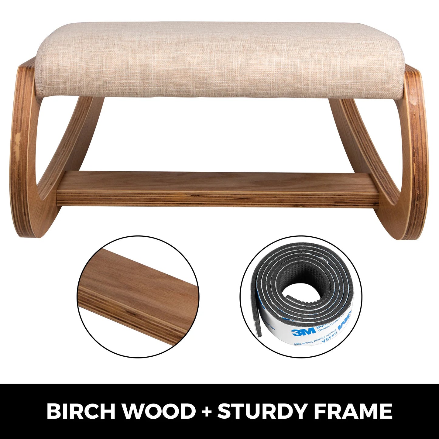 VEVOR Ergonomic Kneeling Chair With Thick Cushion - Antland Marketplace