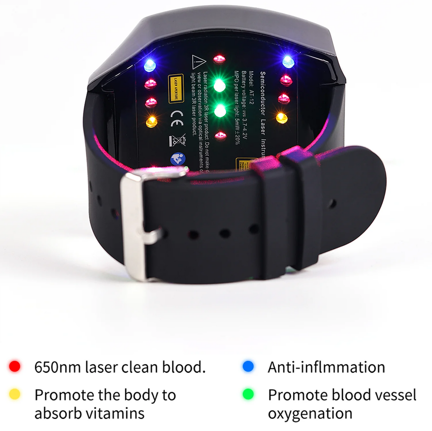 High Tech Laser Therapy Watch for Health and Wellness - Antland Marketplace
