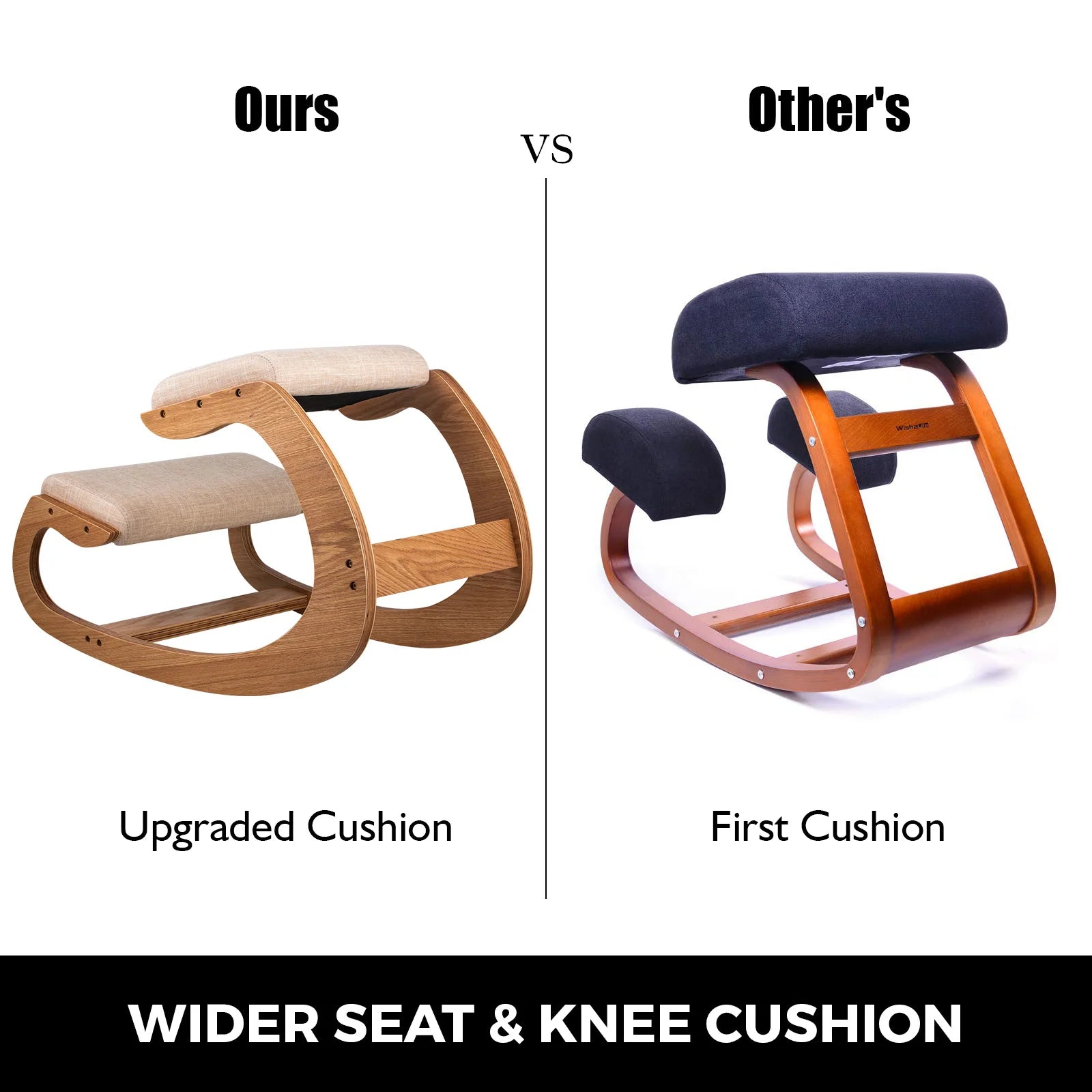 VEVOR Ergonomic Kneeling Chair With Thick Cushion - Antland Marketplace