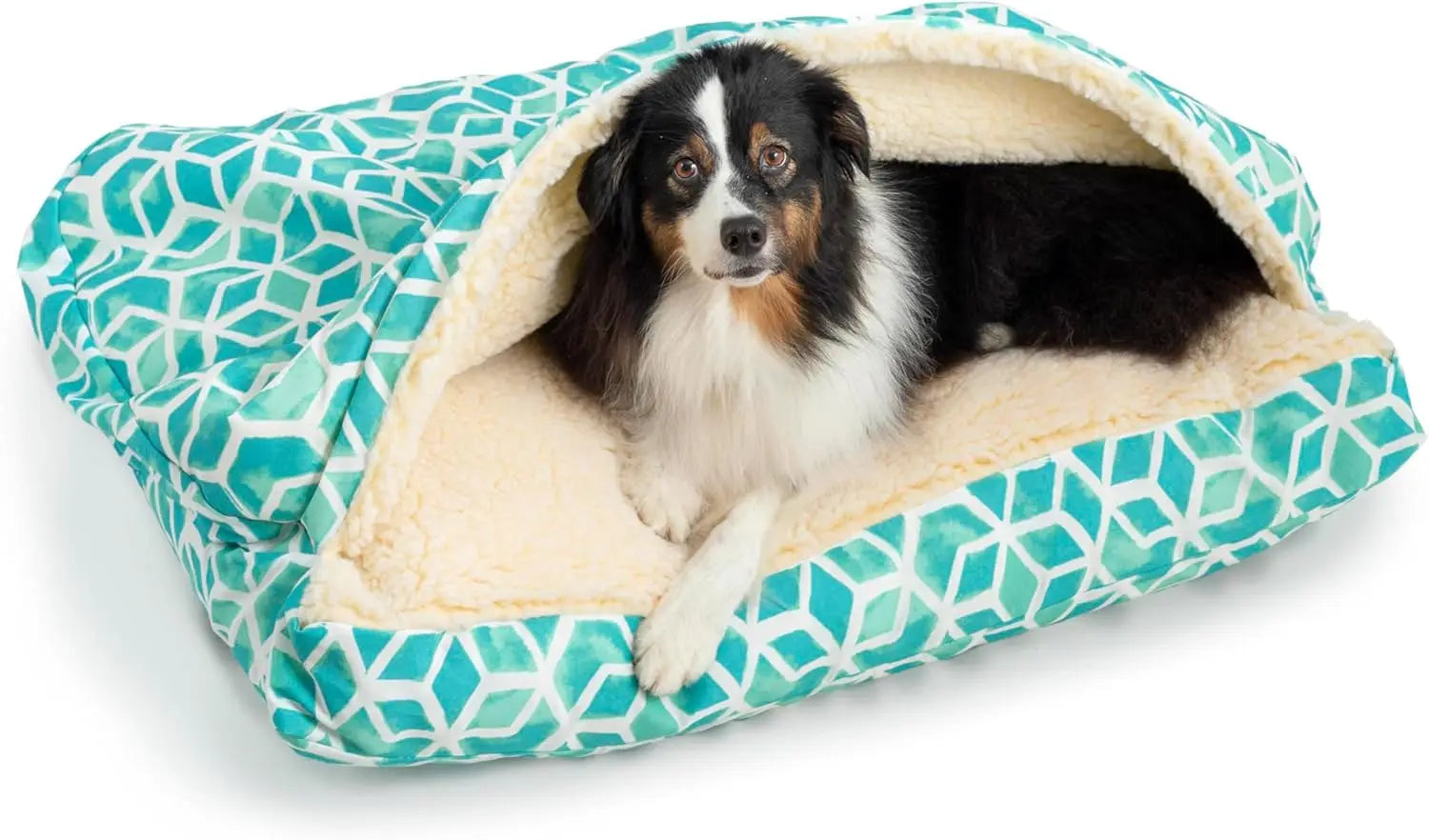 Cozy Cave Rectangle Dog Bed for Medium and Large Pets - Antland Marketplace